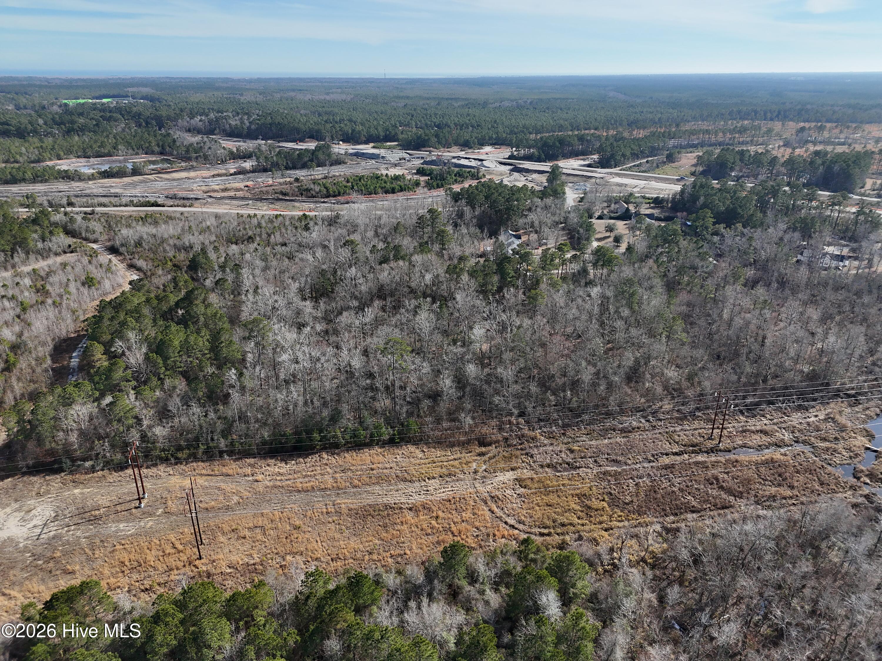 5.19-acres Winding Branch Road Hampstead, NC 28443 - Photo 9 of 14 dji_fly_20260217_144242_0143_17713581765