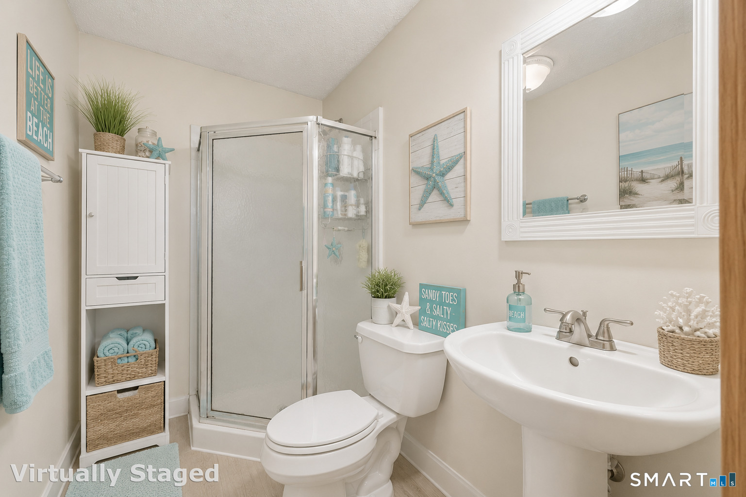 155 Short Beach Road, Unit 102 Stratford, CT 06615 - Photo 8 of 15 a bathroom with a sink toilet and shower