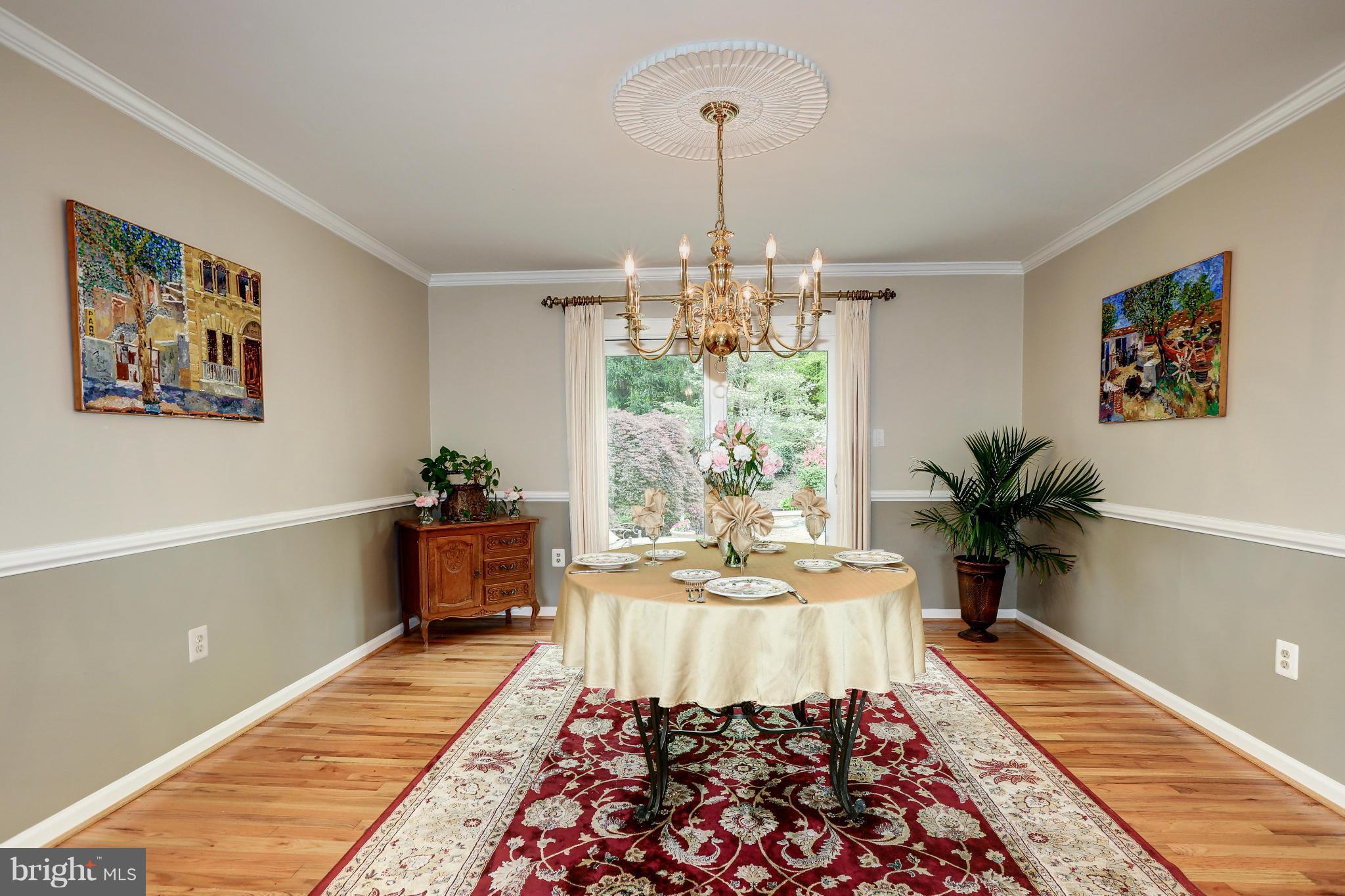 759 Ridge Drive McLean, VA 22101 - Photo 7 of 30 Formal Dining Room opens to Patio
