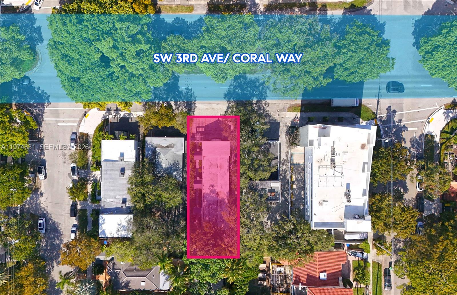 2825 Southwest 3rd Avenue Miami, FL 33129 - Photo 3 of 8 an aerial view of multiple house
