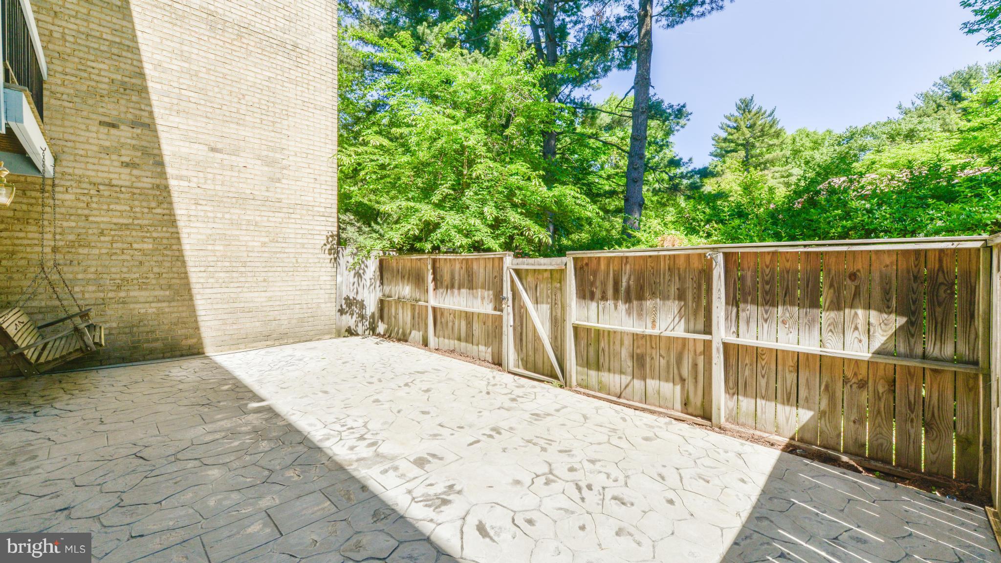 11021 Saffold Way Reston, VA 20190 - Photo 29 of 29 Fenced Back Patio