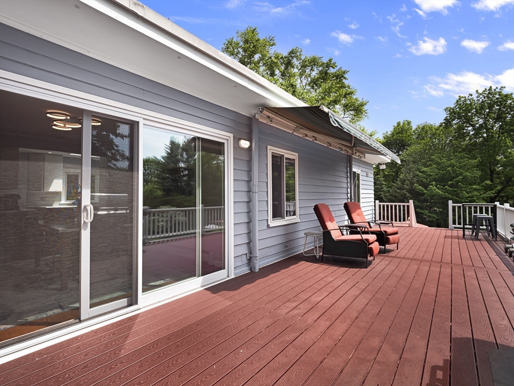 44 Locust Street Merrimac, MA 01860 - Photo 27 of 42 a deck view with a seating space