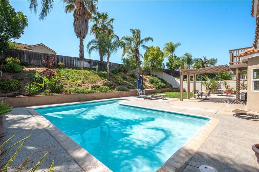 19465 Kinnow Lane Riverside, CA 92508 - Photo 42 of 61 a view of a swimming pool and lounge chair