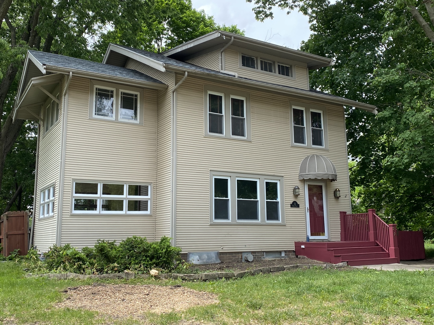 22 Payne Place Normal, IL 61761 - Photo 2 of 26 a front view of a house with a yard