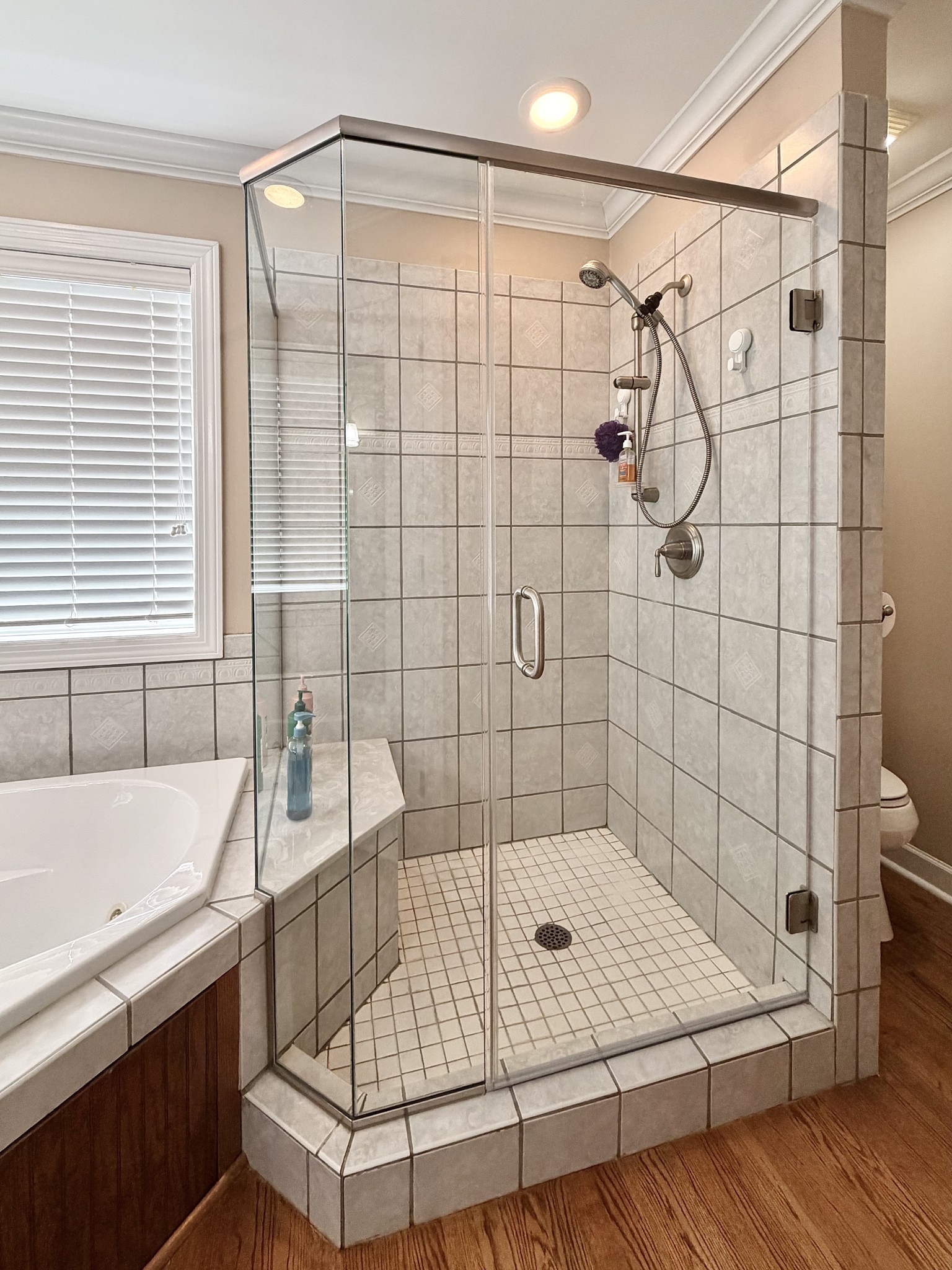 101 Mimi Circle Pulaski, TN 38478 - Photo 42 of 56 a bathroom with a bathtub and a shower