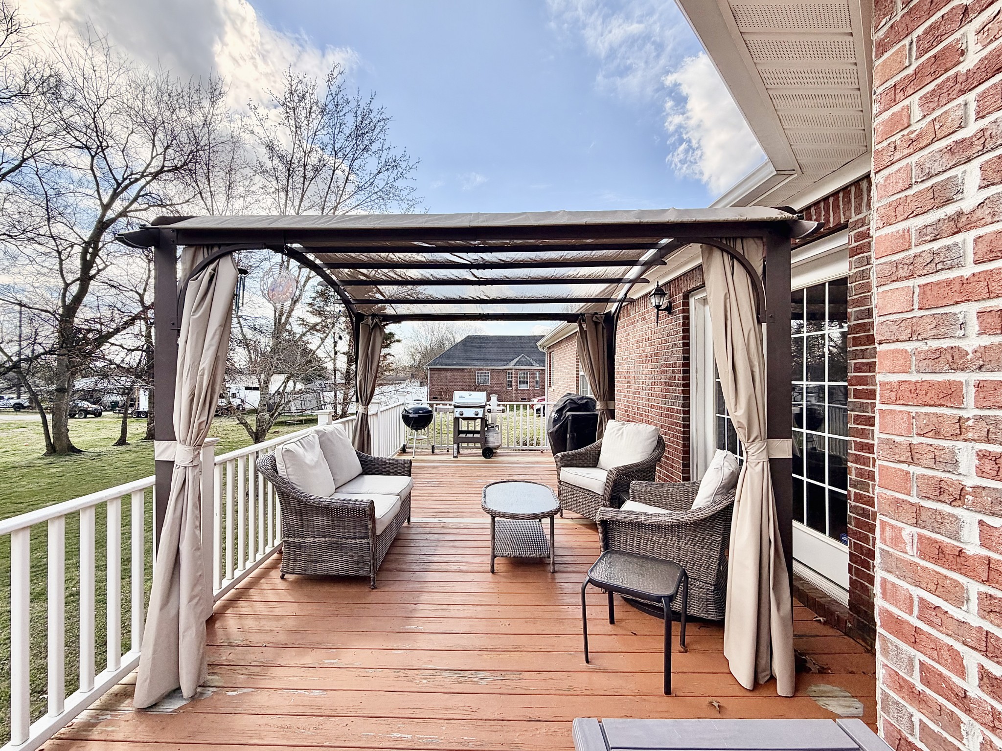 101 Mimi Circle Pulaski, TN 38478 - Photo 55 of 56 a outdoor space with patio furniture and wooden floor