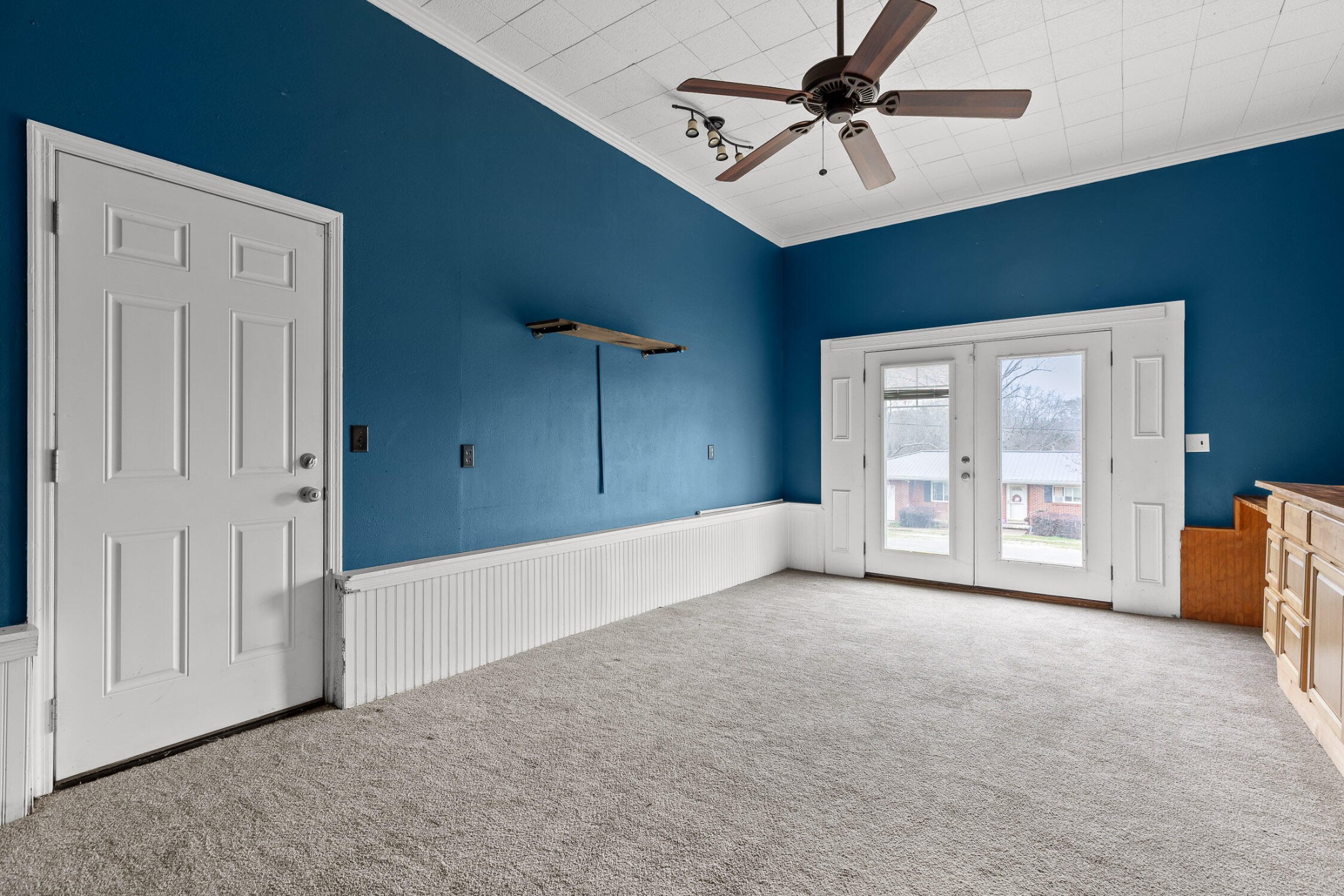 45 Virginia Avenue Rossville, GA 30741 - Photo 23 of 28 a view of an empty room with a ceiling fan