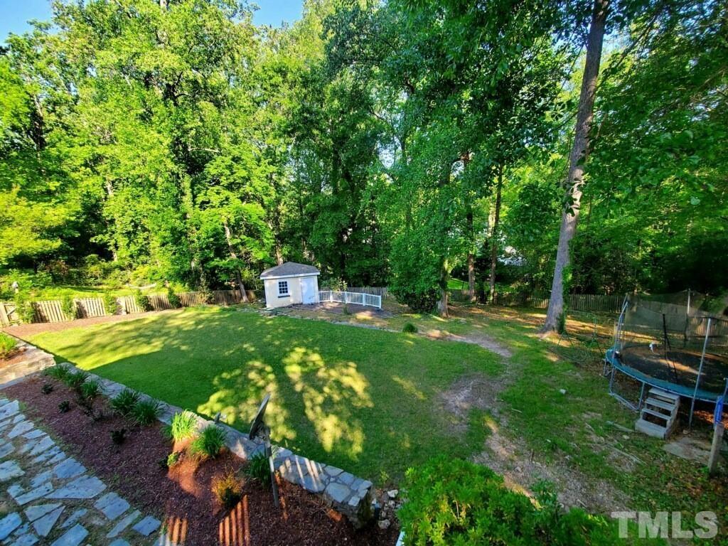 800 Lake Boone Trail Raleigh, NC 27607 - Photo 4 of 4 a garden view with a seating space