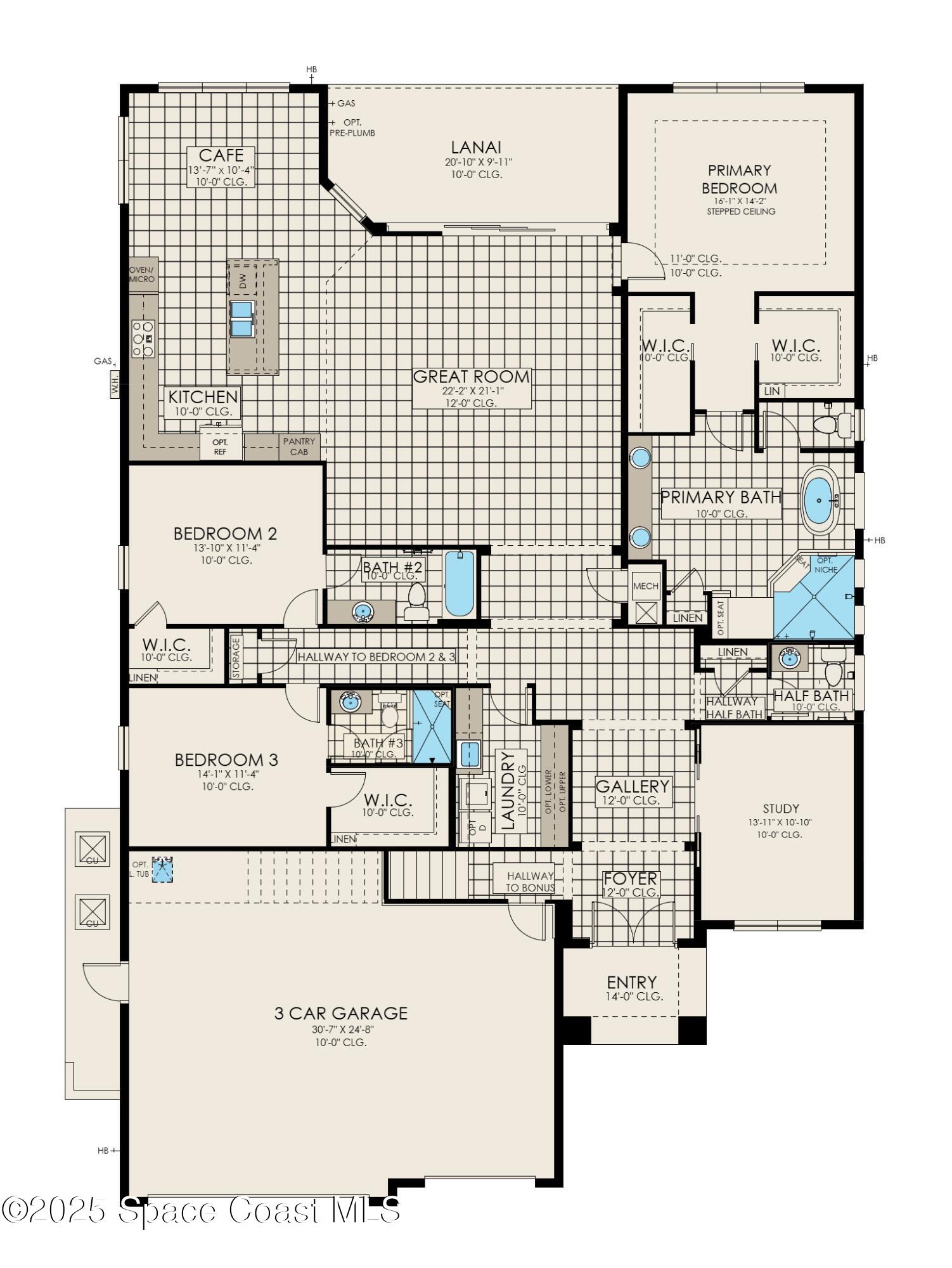8629 Tarpan Court Melbourne, FL 32940 - Photo 2 of 3 LA65_1A_Mendocino II_Floorplan(1)_8629 T