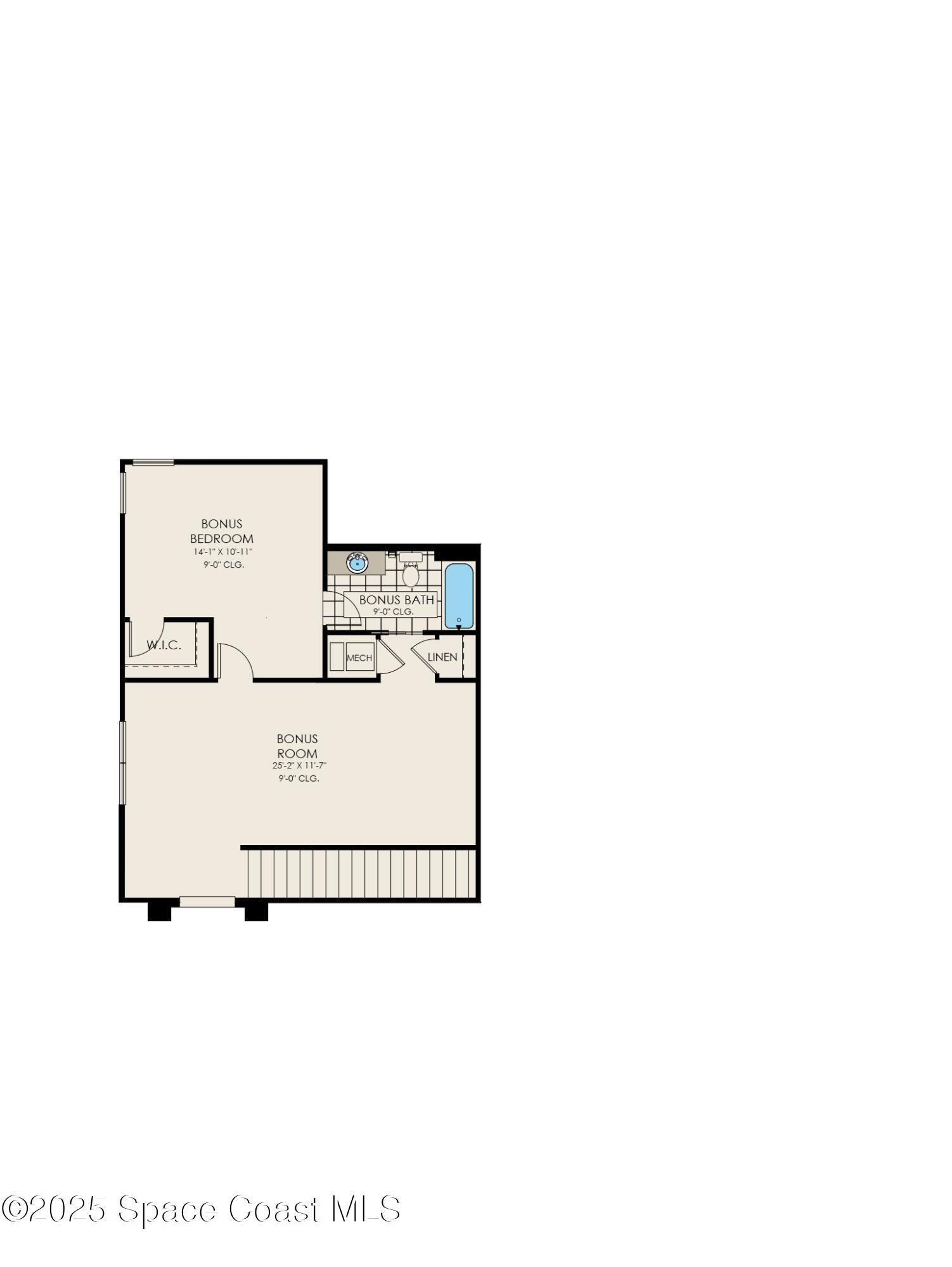 8629 Tarpan Court Melbourne, FL 32940 - Photo 3 of 3 LA65_1A_Mendocino II_ Floorplan(2)_8629