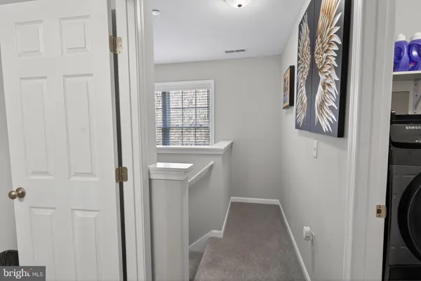 a view of walk in closet