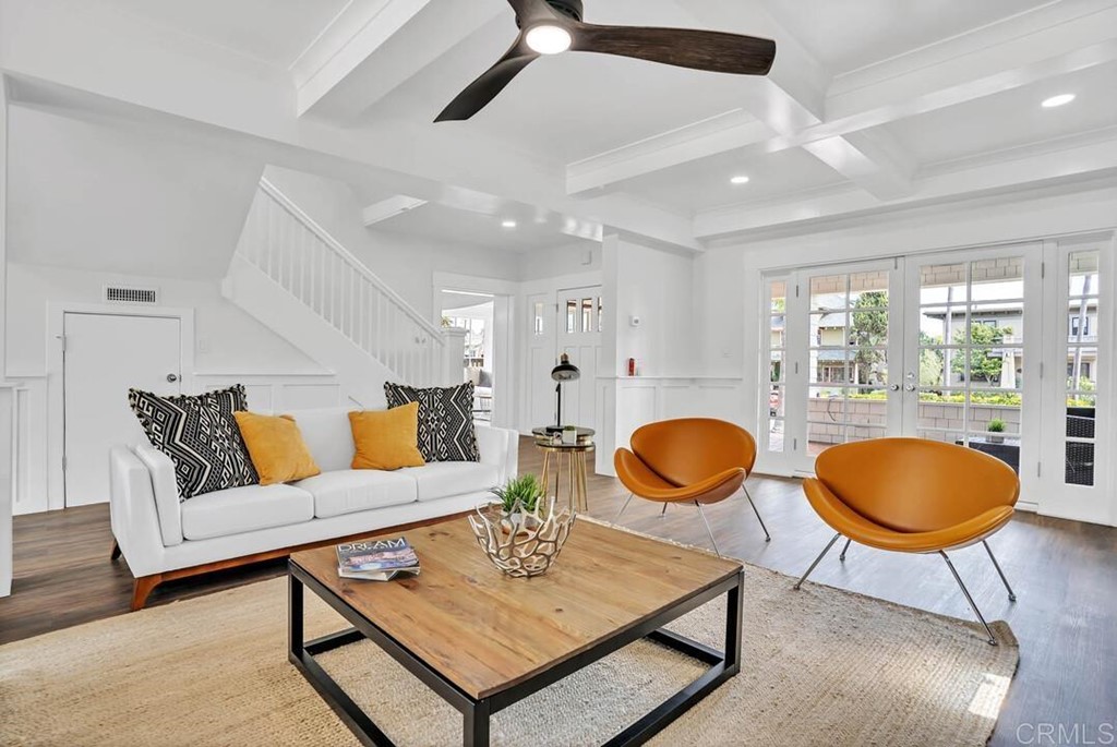 1864 Sunset Boulevard San Diego, CA 92103 - Photo 21 of 57 a living room with furniture a rug and a window