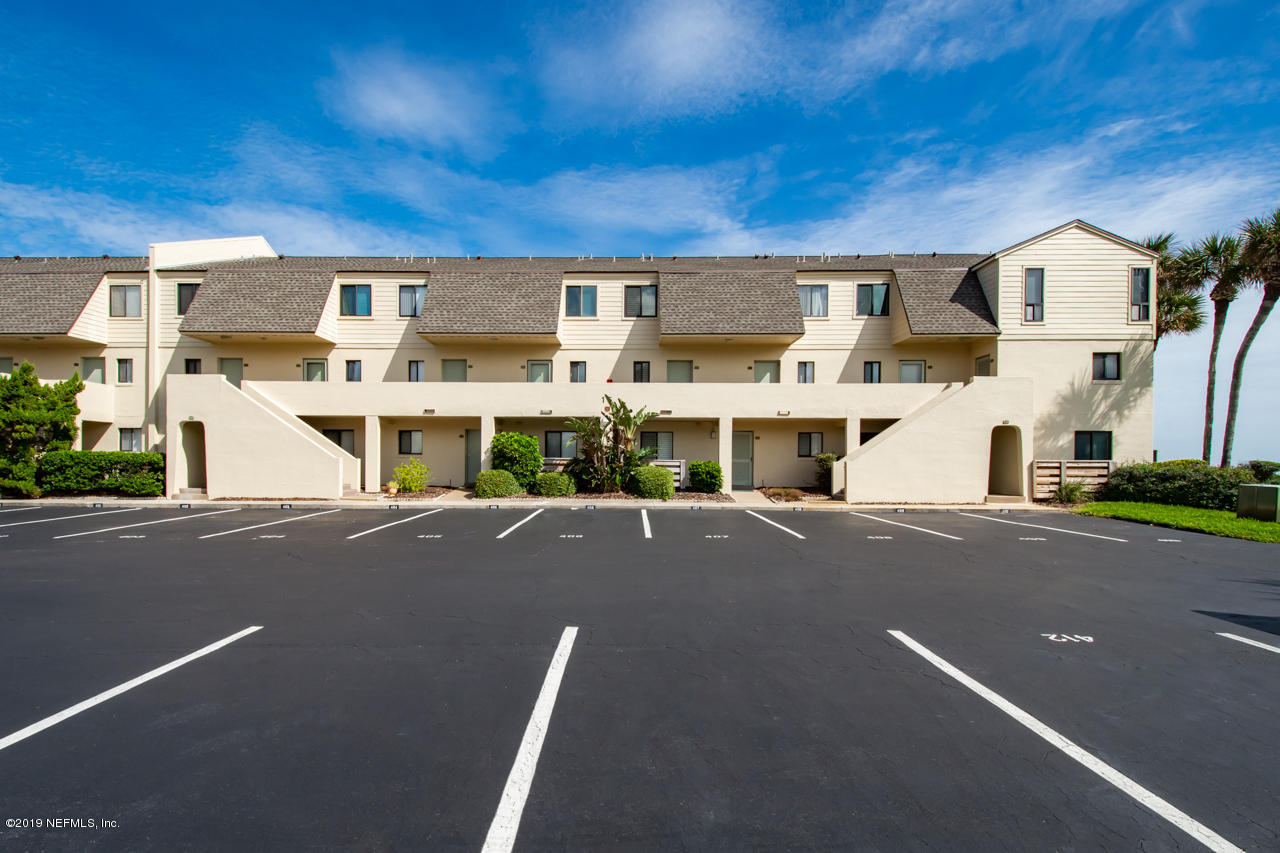 8550 A1A South, Unit 408 St. Augustine, FL 32080 - Photo 2 of 33 a view of a city from a balcony