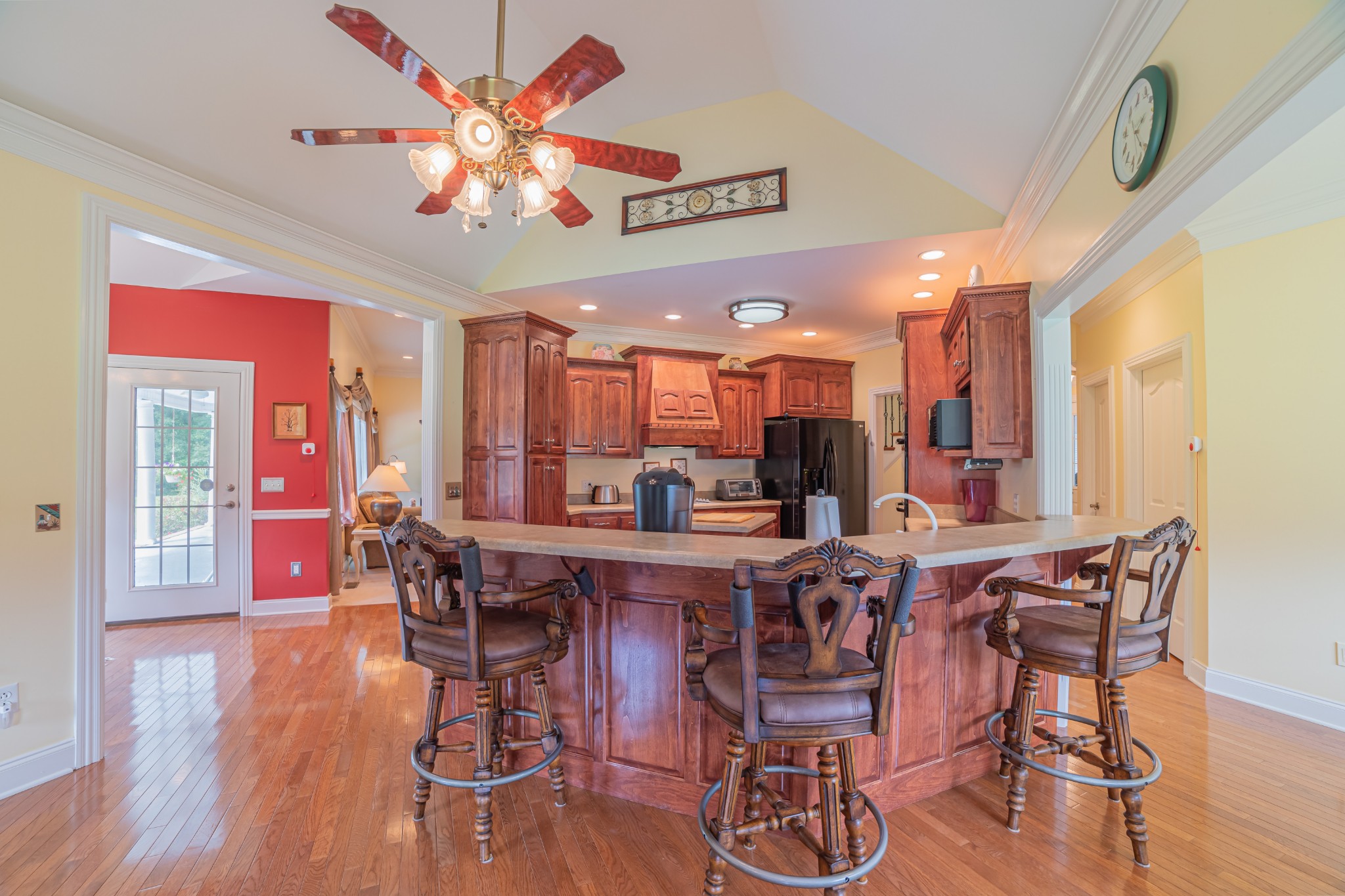 2828 Bains Road Hillsboro, TN 37342 - Photo 26 of 50 a view of a dining room with furniture window and wooden floor