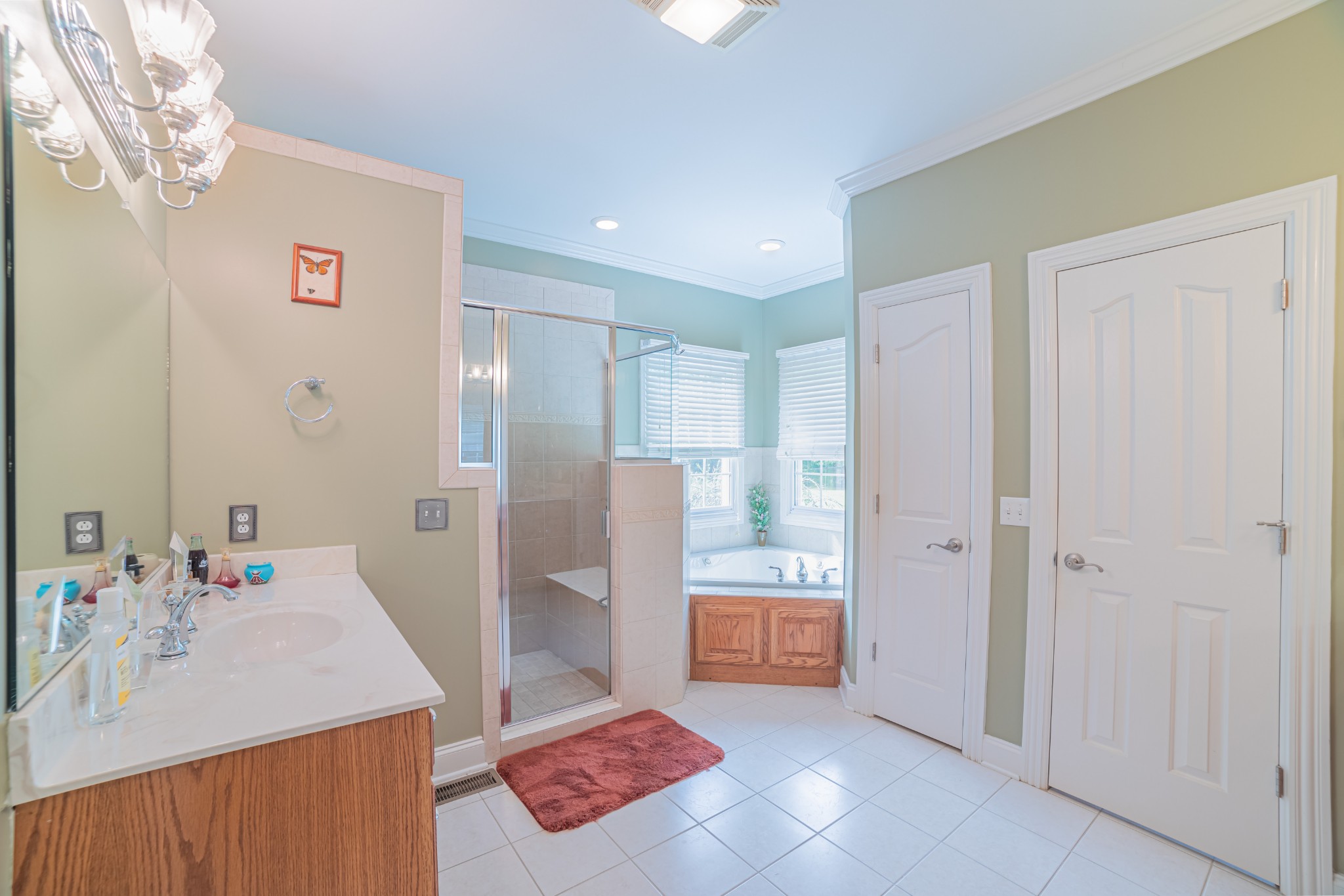2828 Bains Road Hillsboro, TN 37342 - Photo 39 of 50 a bathroom with a sink and a mirror