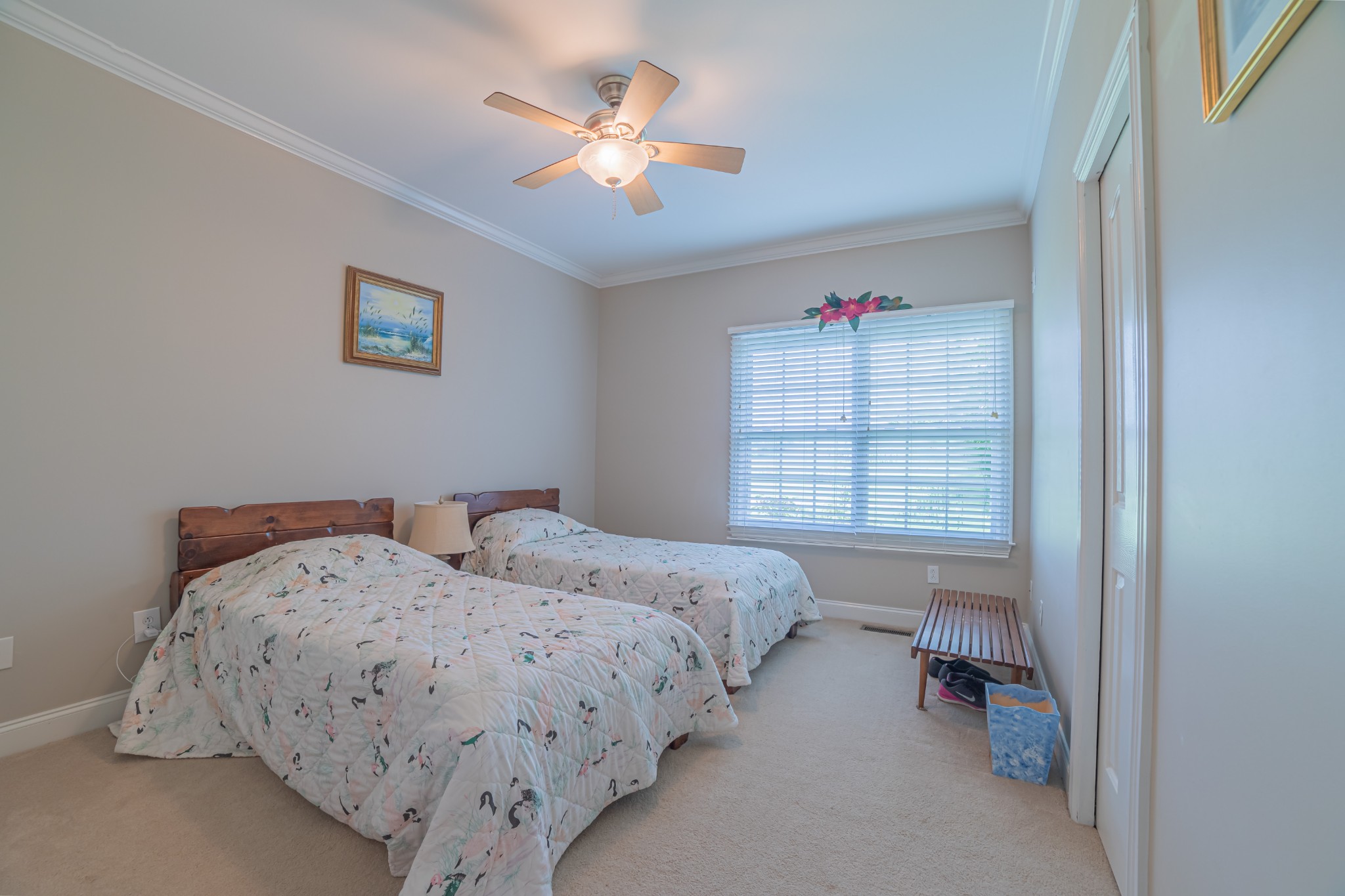 2828 Bains Road Hillsboro, TN 37342 - Photo 49 of 50 a bedroom with a bed and a window