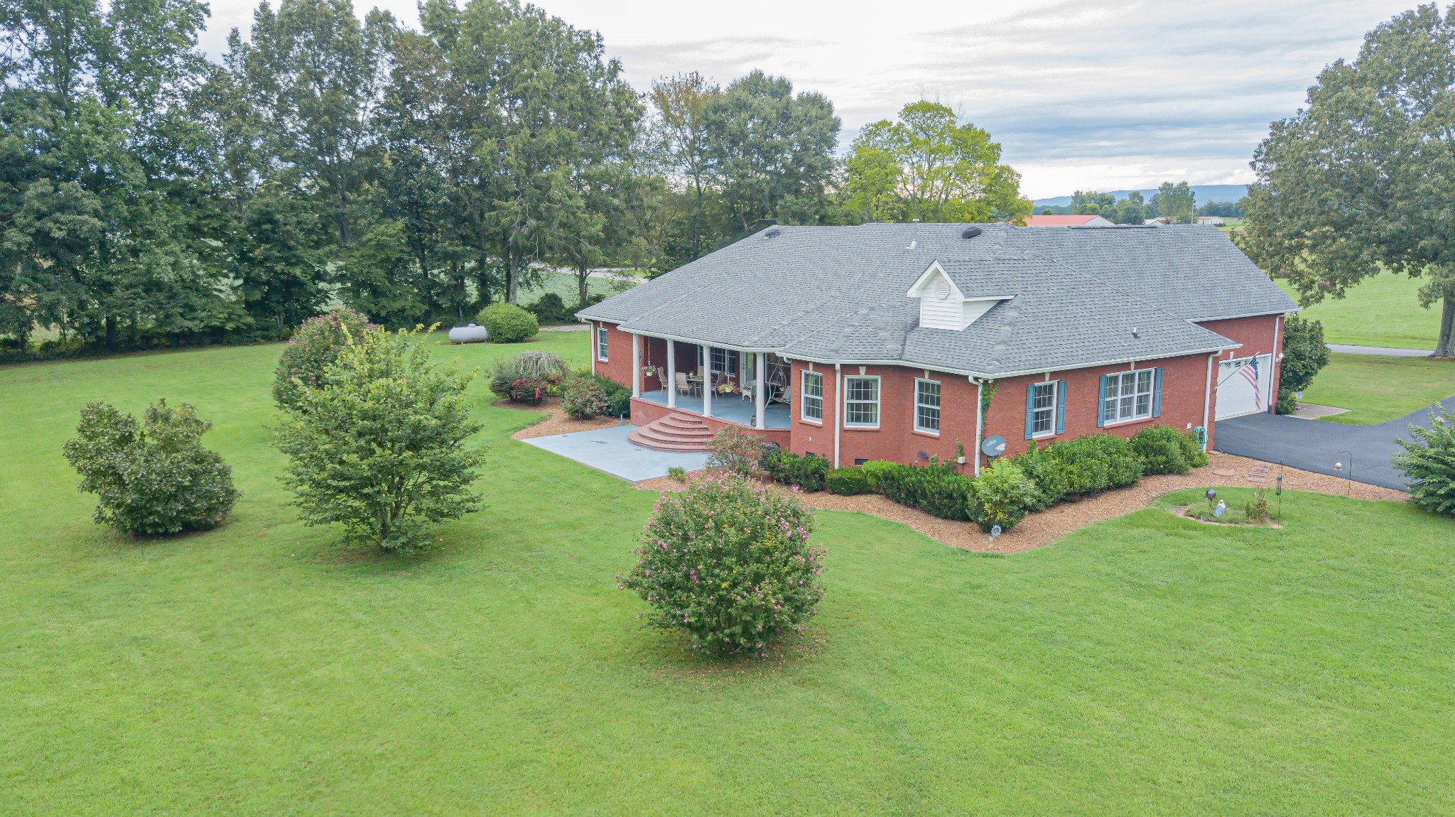 2828 Bains Road Hillsboro, TN 37342 - Photo 9 of 50 a aerial view of a house with garden