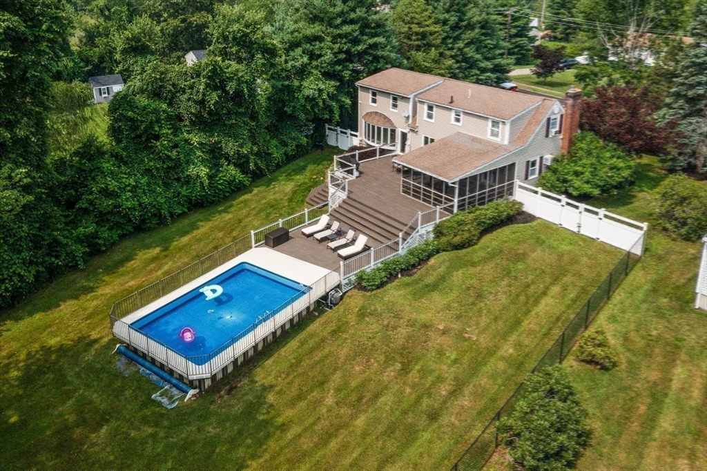 27 Pleasant Street Millis, MA 02054 - Photo 42 of 42 an aerial view of a house