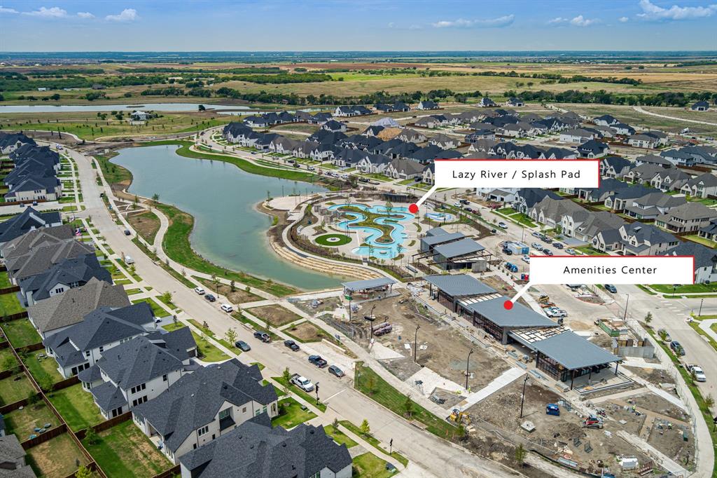 4805 Impression Lane Prosper, TX 75078 - Photo 29 of 34 a view of a city with an ocean view