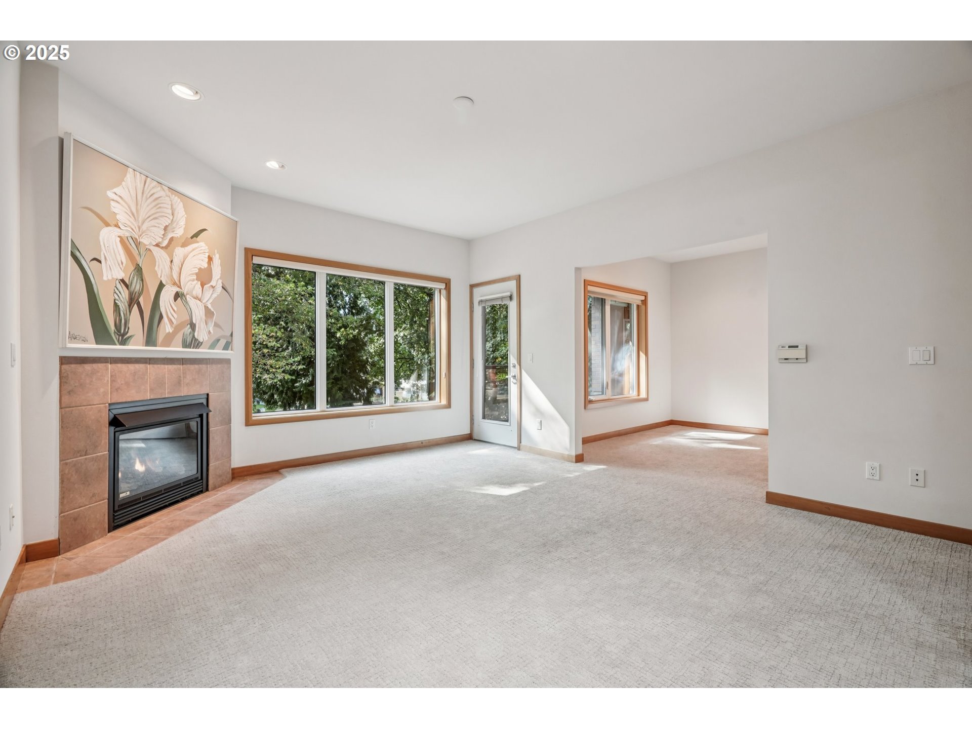 300 West 8th Street, Unit 206 Vancouver, WA 98660 - Photo 12 of 42 a view of a livingroom with an empty space and a fireplace
