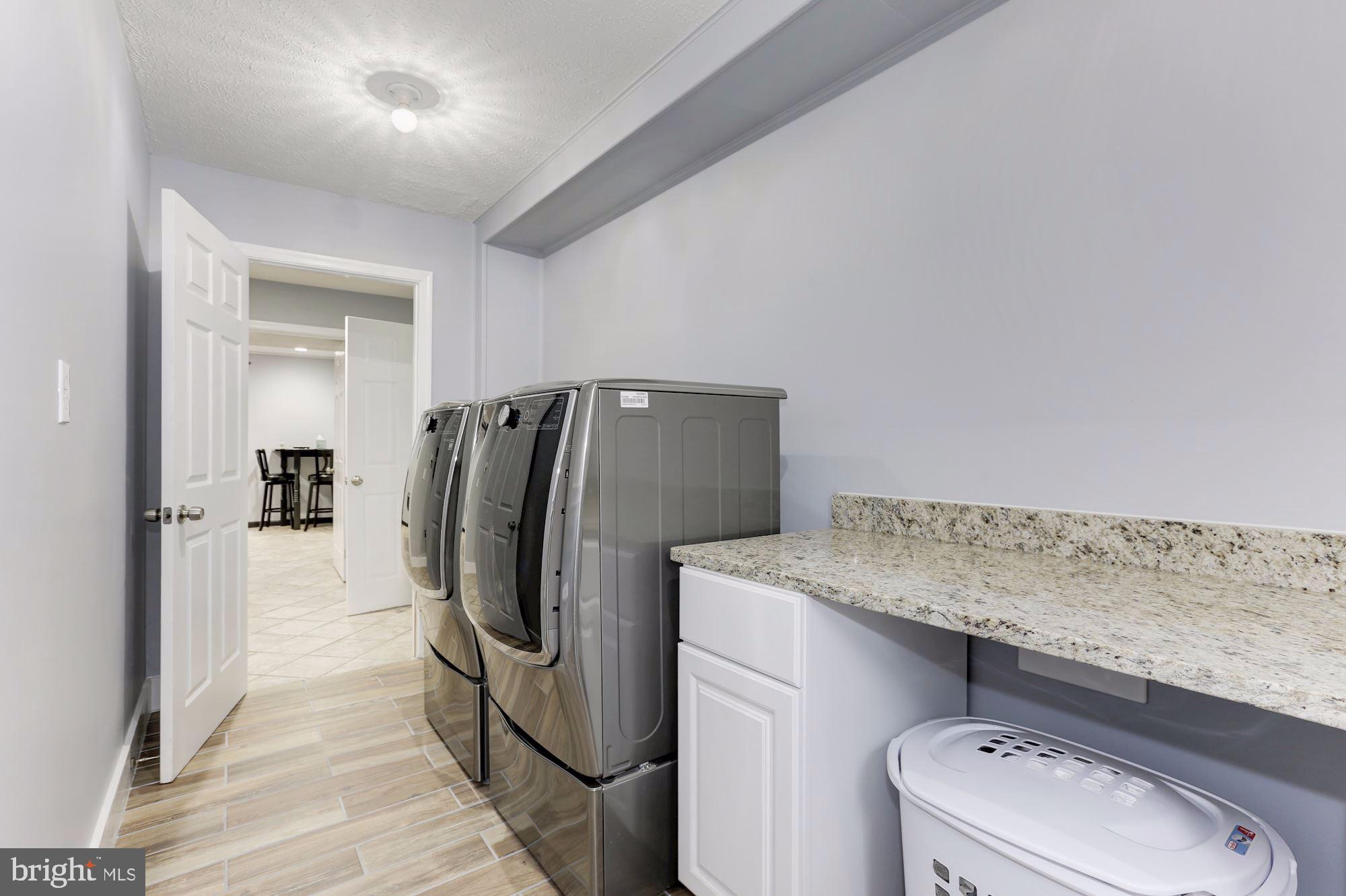 1723 Bayside Beach Road Pasadena, MD 21122 - Photo 46 of 67 Custom laundry room with counter