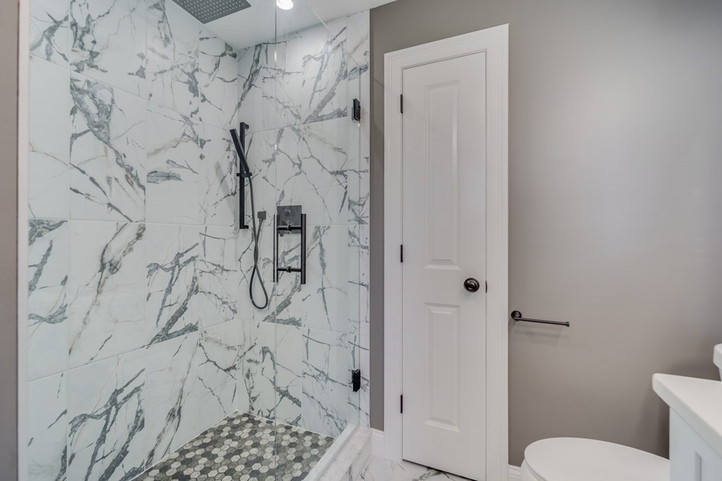 40 Mort Vining Road Southwick, MA 01077 - Photo 18 of 32 a bathroom with a shower and toilet