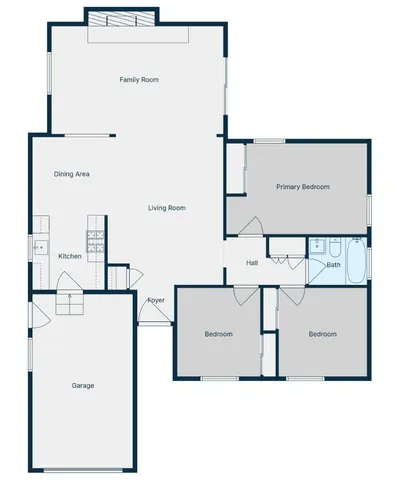 a picture of floor plan