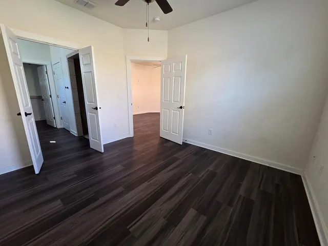 wooden floor in an empty room