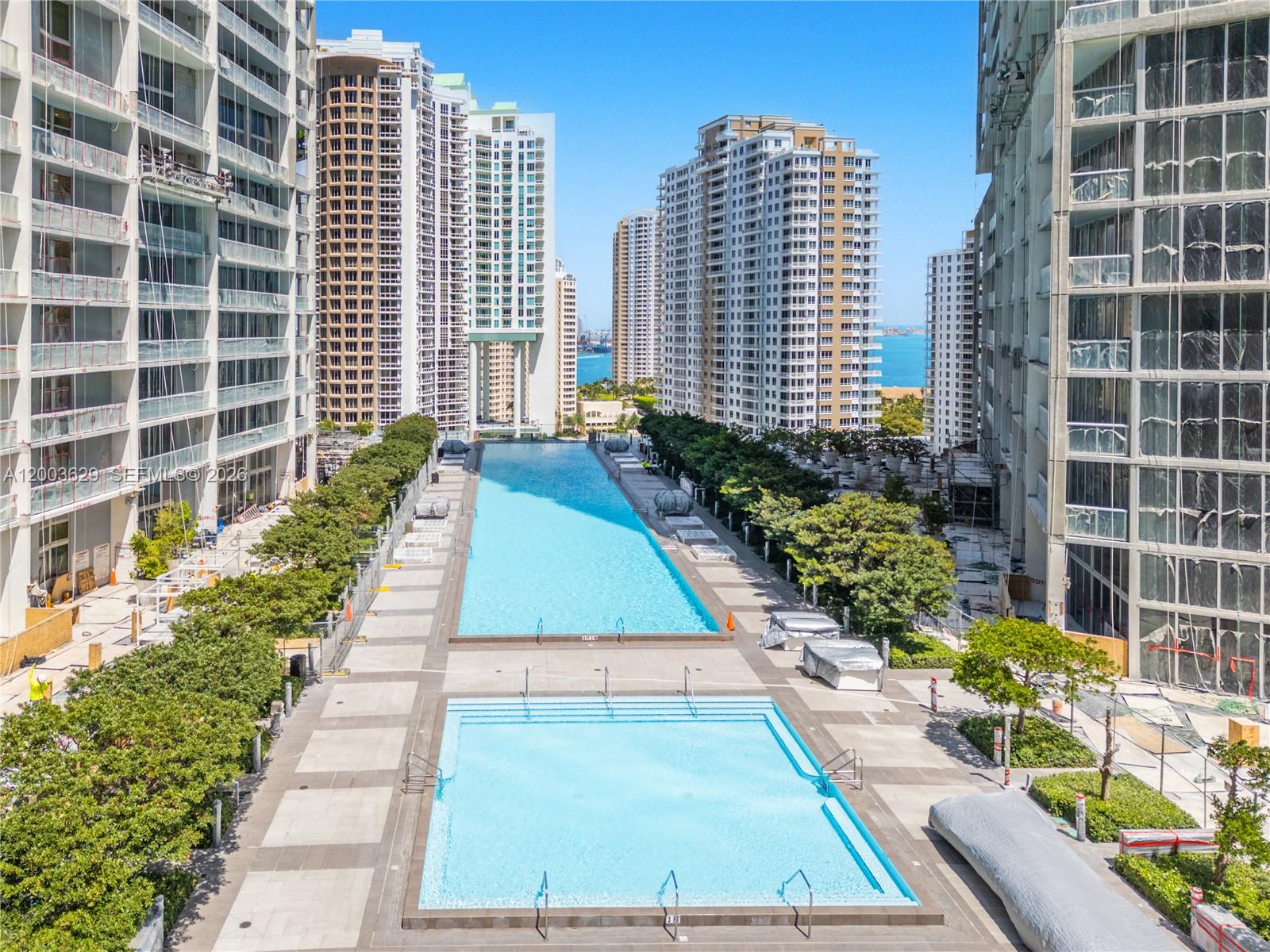 485 Brickell Avenue, Unit 4501 Miami, FL 33131 - Photo 25 of 49 a view of balcony with outdoor space
