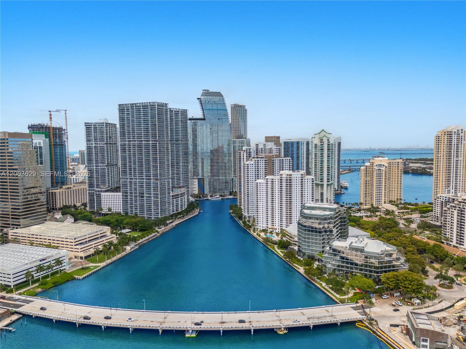 485 Brickell Avenue, Unit 4501 Miami, FL 33131 - Photo 30 of 49 a view of a city with tall buildings