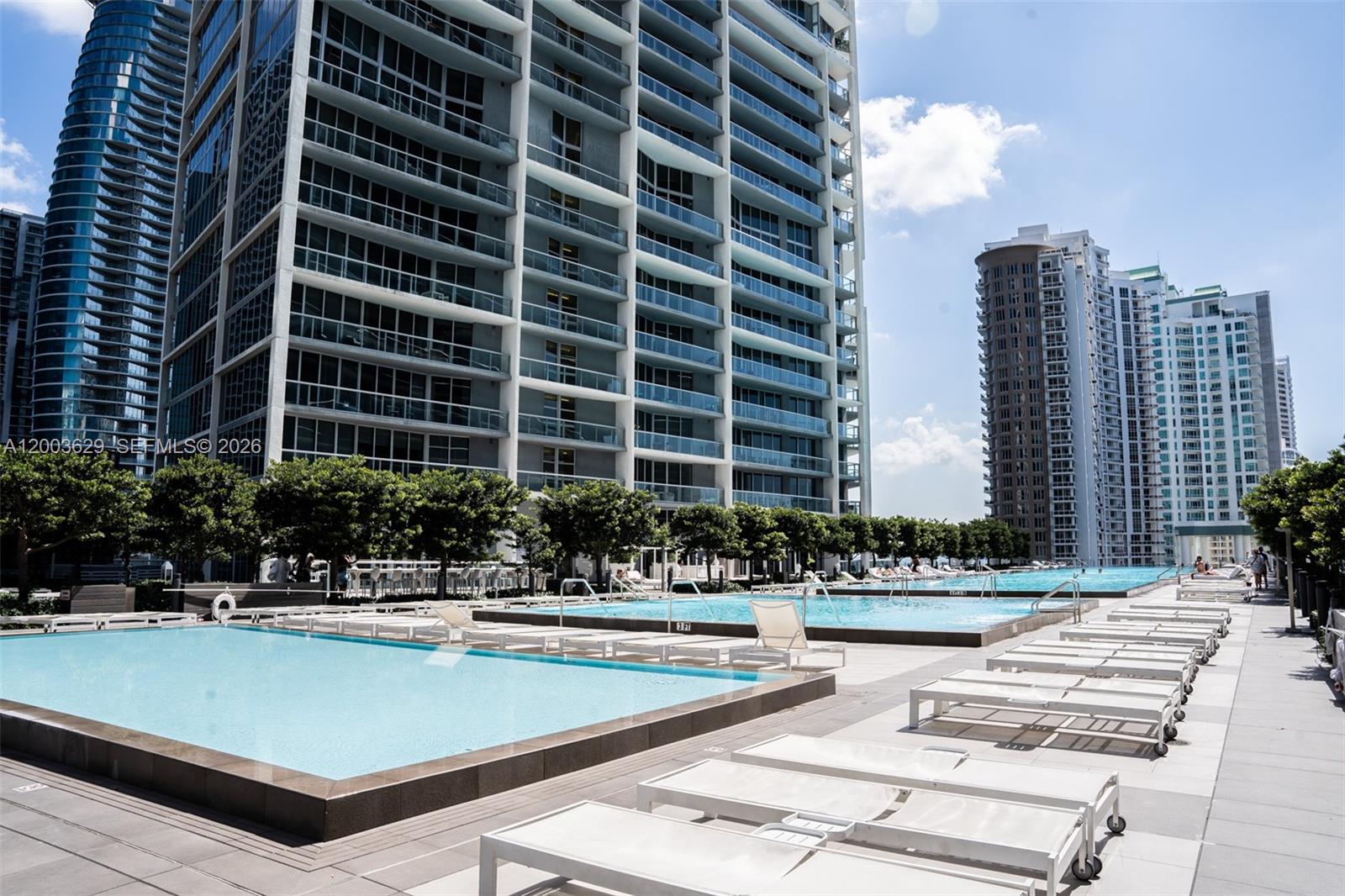 485 Brickell Avenue, Unit 4501 Miami, FL 33131 - Photo 34 of 49 a view of a city with tall buildings