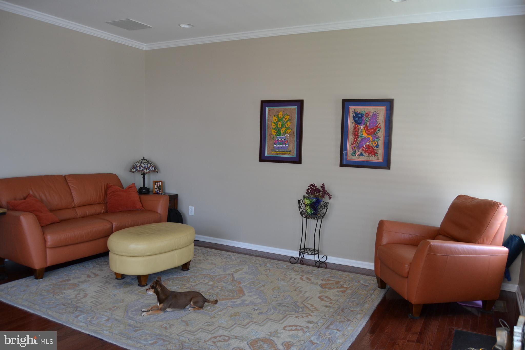 152 Stoyer Road Coatesville, PA 19320 - Photo 15 of 68 Crown molding and HW flooring in family room