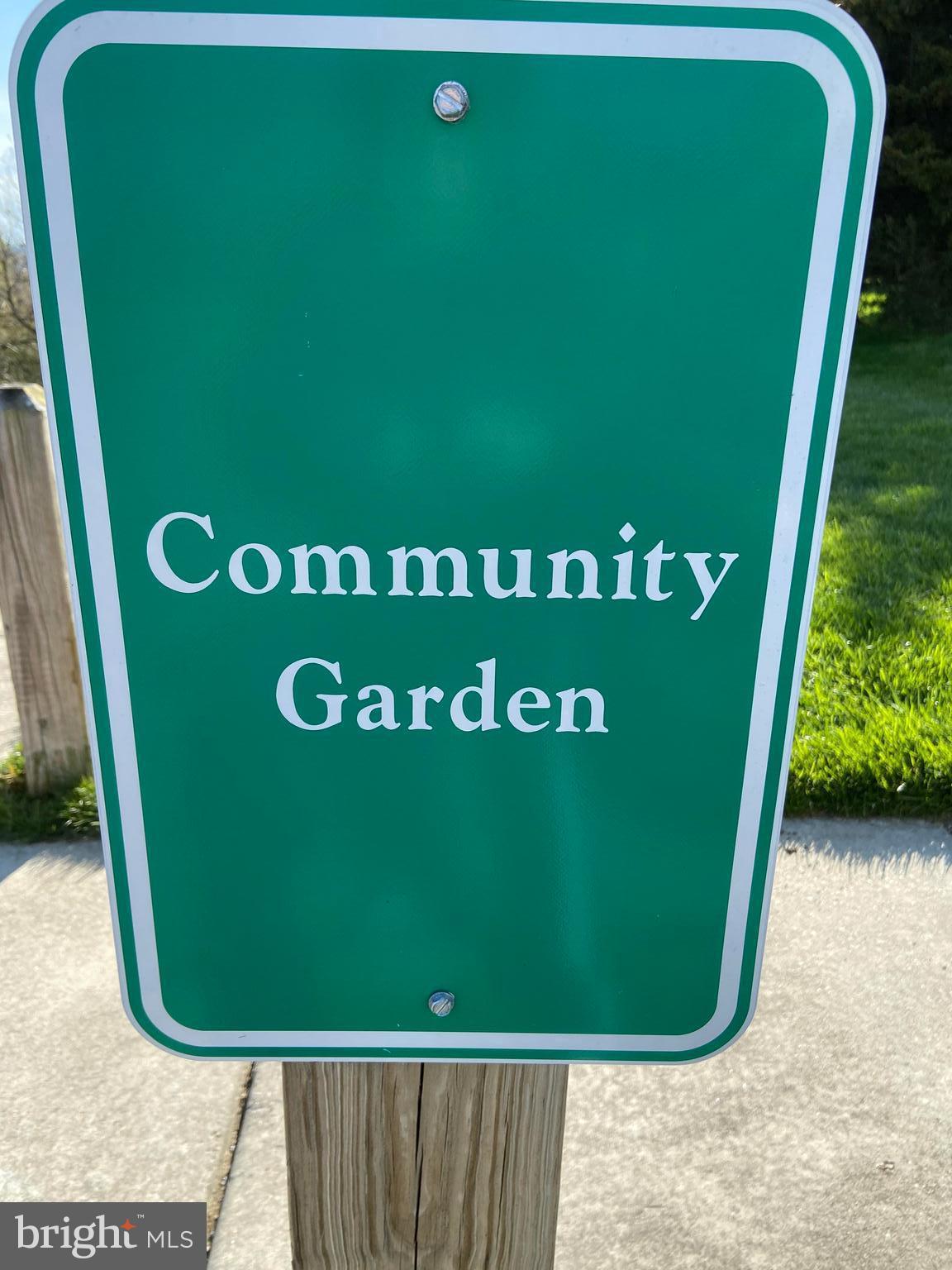 152 Stoyer Road Coatesville, PA 19320 - Photo 64 of 68 Sign marks the path to the Community Garden