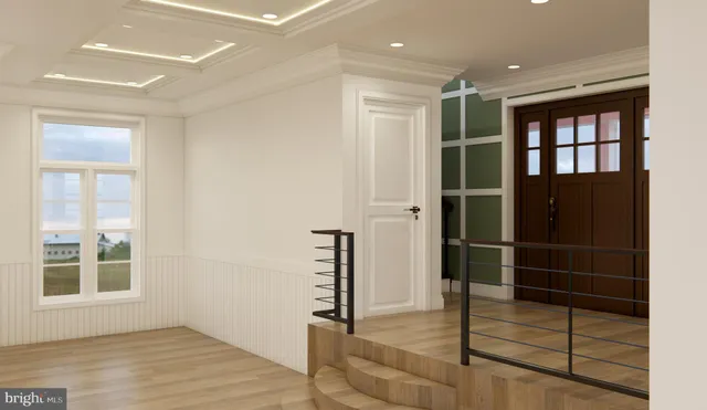 a view of empty room