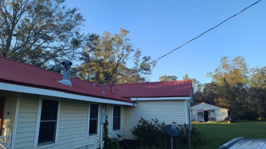 1155 Shady Grove Church Road Baker, FL 32531 - Photo 55 of 113 a red brick house with trees in front of it