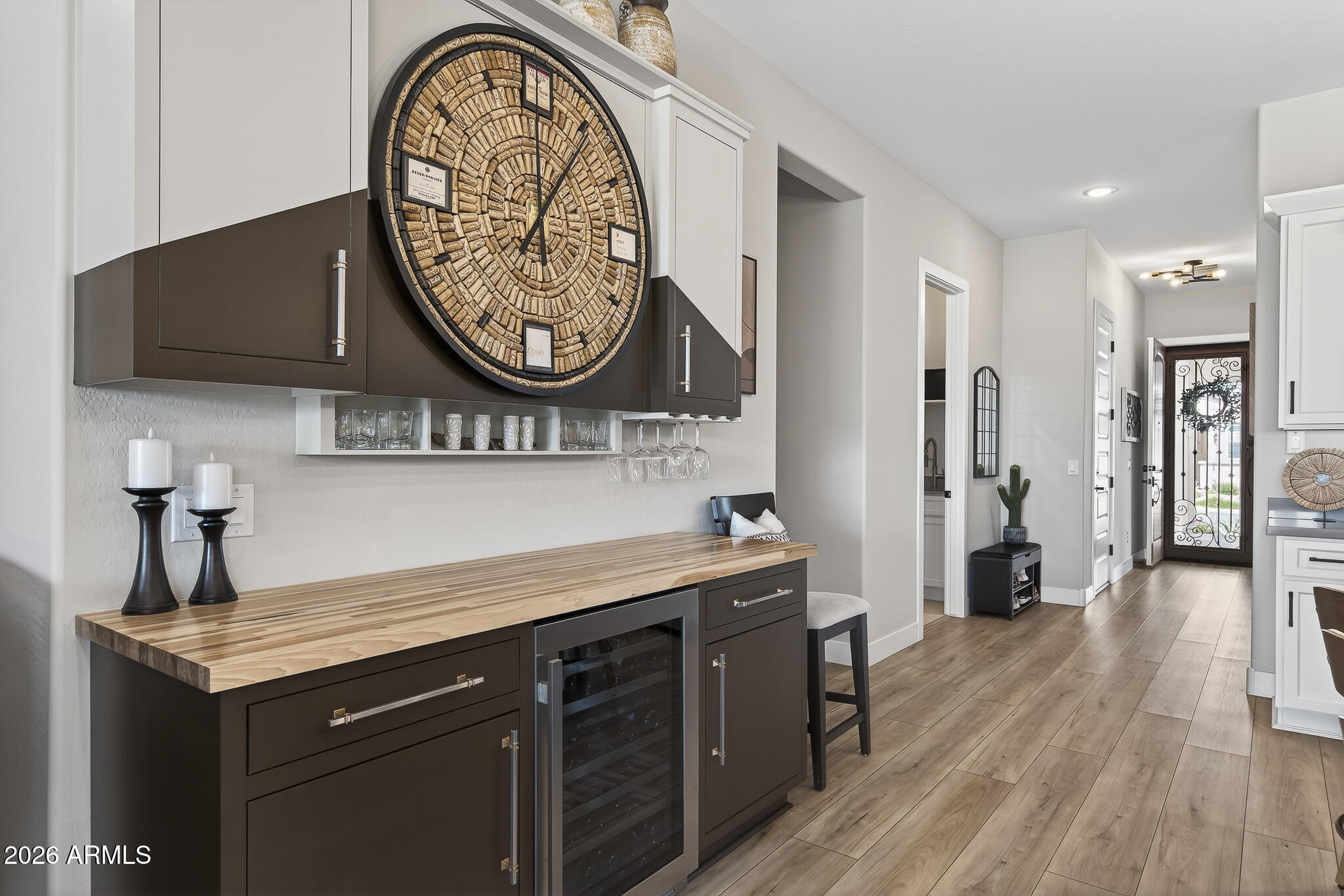 20627 West Rancho Drive Buckeye, AZ 85396 - Photo 11 of 82 a view of a kitchen with a sink and a wooden floor