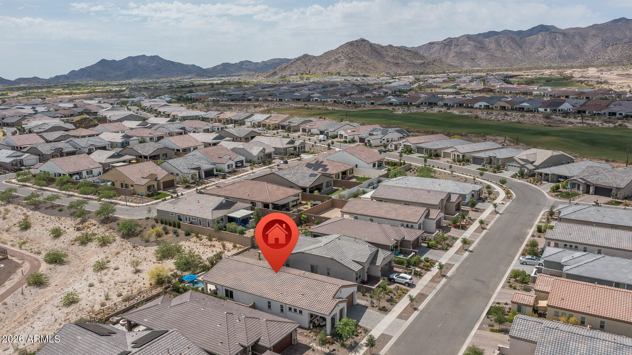 20627 West Rancho Drive Buckeye, AZ 85396 - Photo 44 of 82 an aerial view of a city with mountains