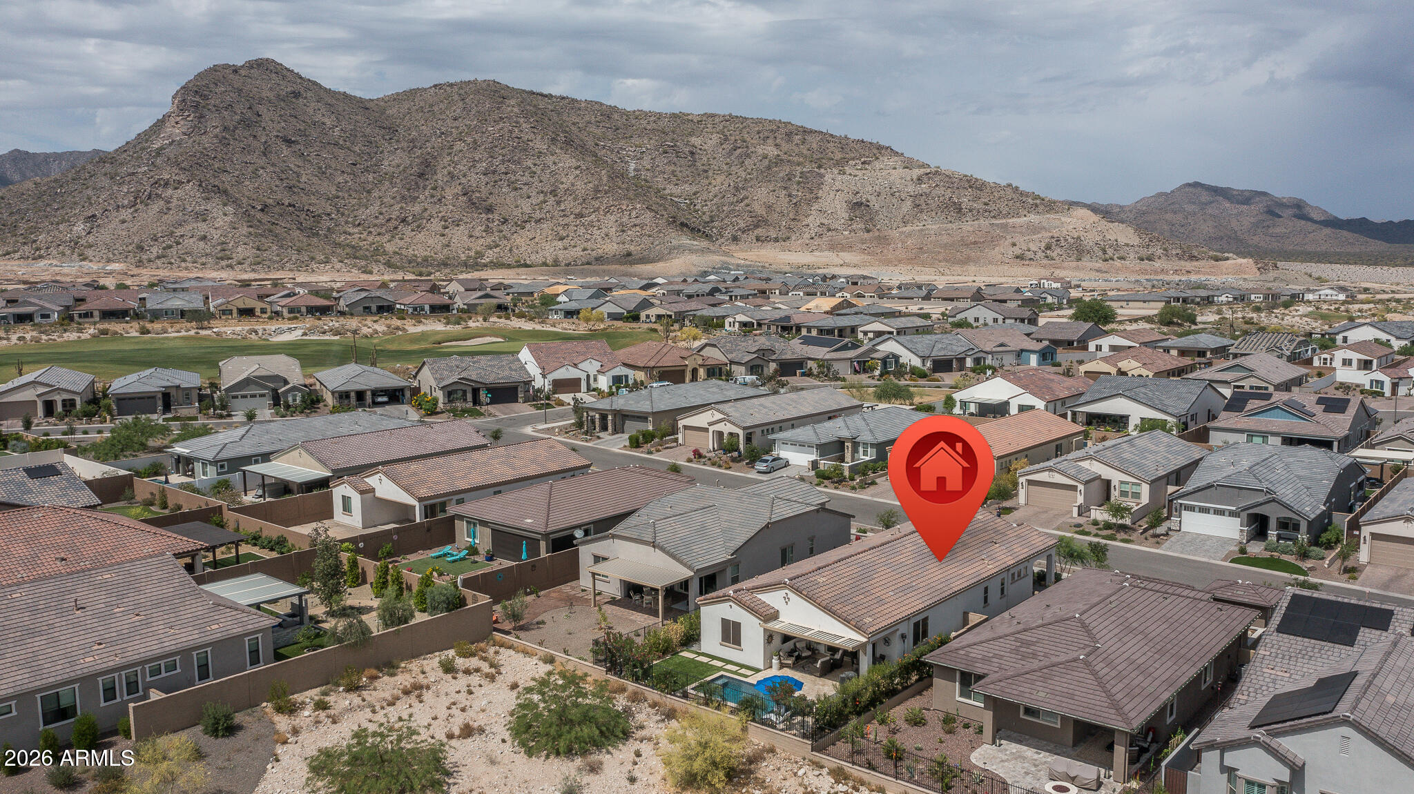 20627 West Rancho Drive Buckeye, AZ 85396 - Photo 46 of 82 51) BACK AERIAL