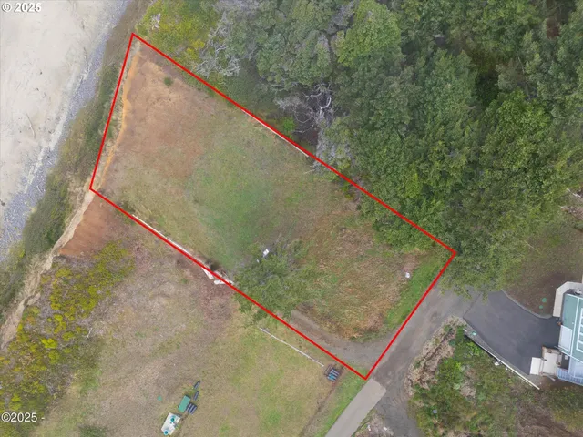 a view of city and ocean