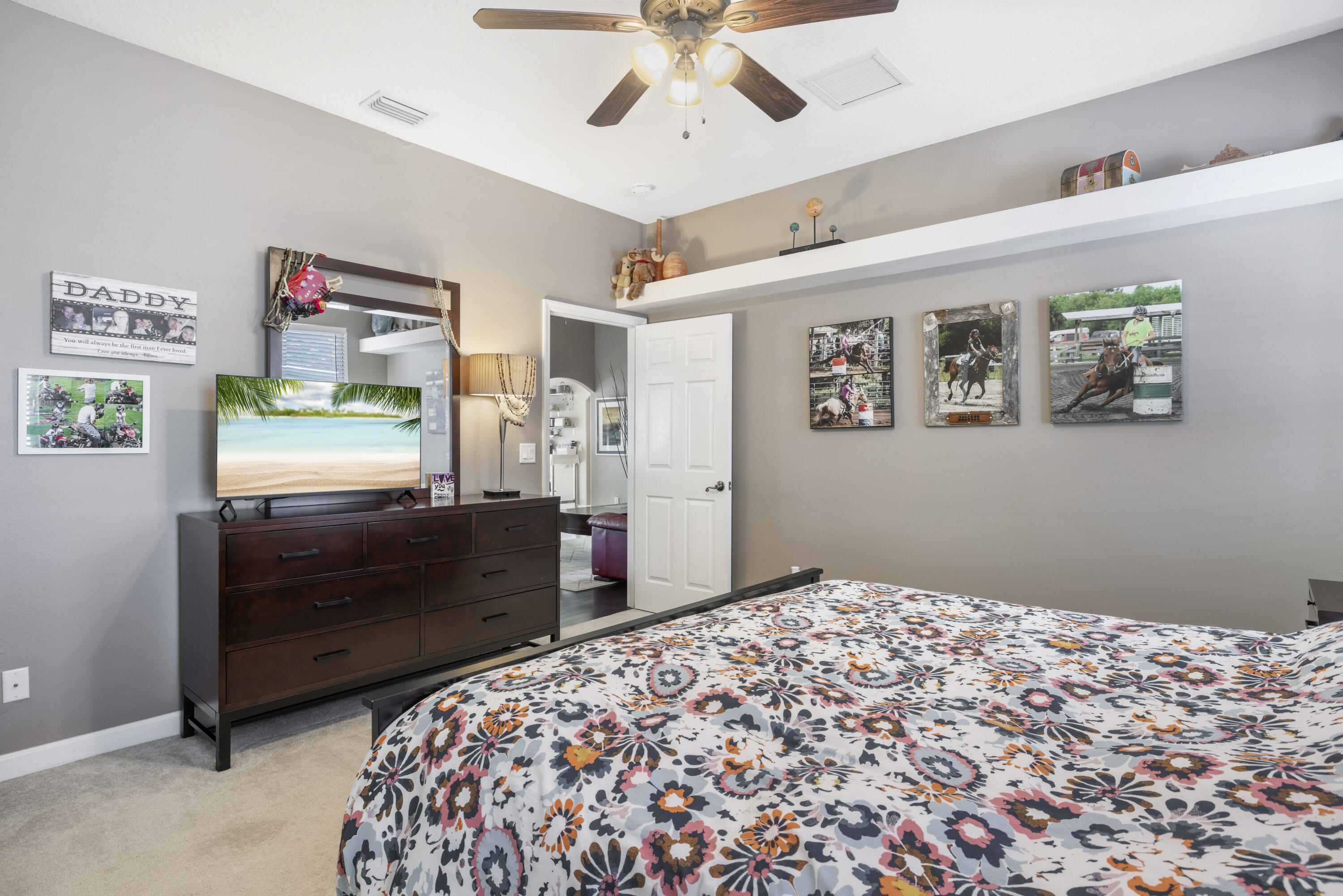 110 Briarcliff Circle Sebastian, FL 32958 - Photo 23 of 42 a bedroom with a bed and a window