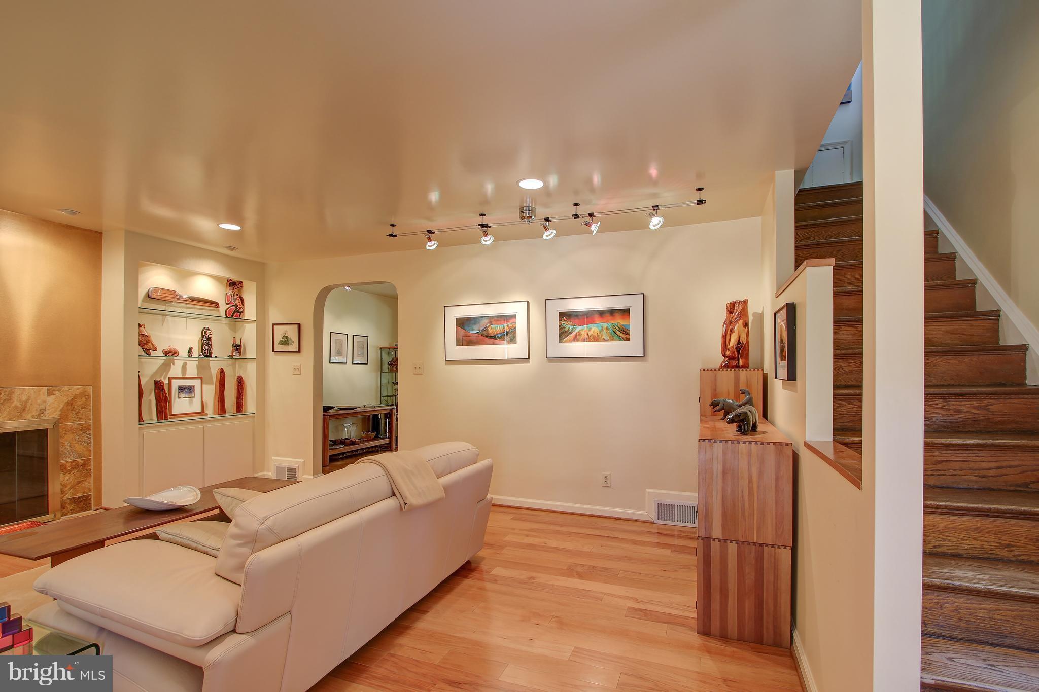 141 Ritchie Avenue Silver Spring, MD 20910 - Photo 3 of 30 invites you to a gallery-like living room