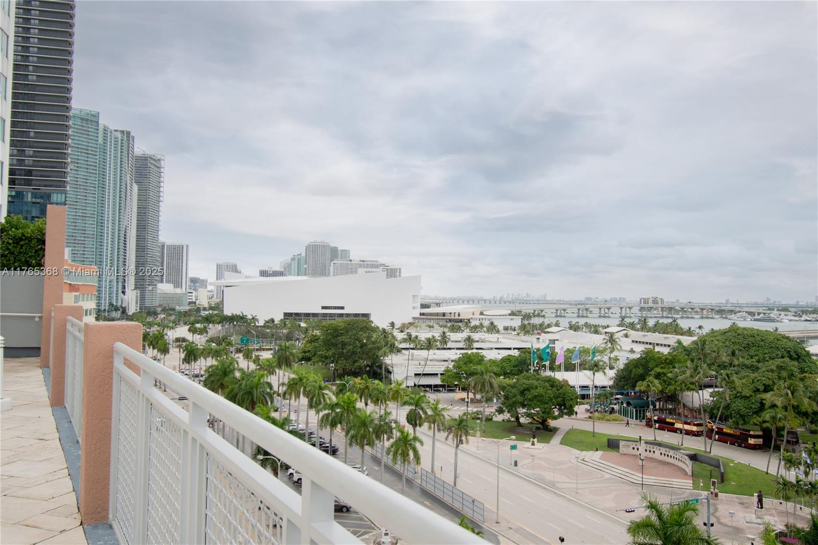 Miami Central Business District Miami, FL 33132 - Photo 14 of 23 a view of a city from a balcony