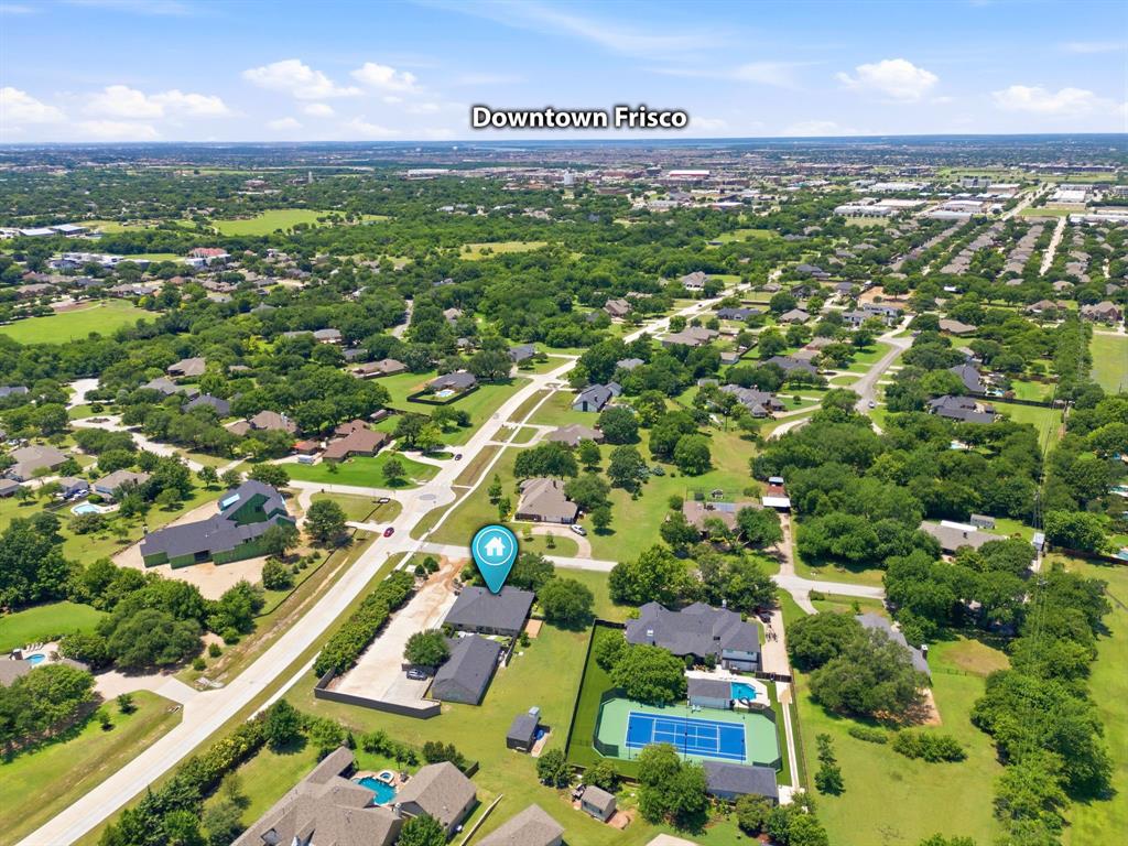 10390 Ridgecrest Street Frisco, TX 75033 - Photo 7 of 40 an aerial view of residential houses with outdoor space and street view