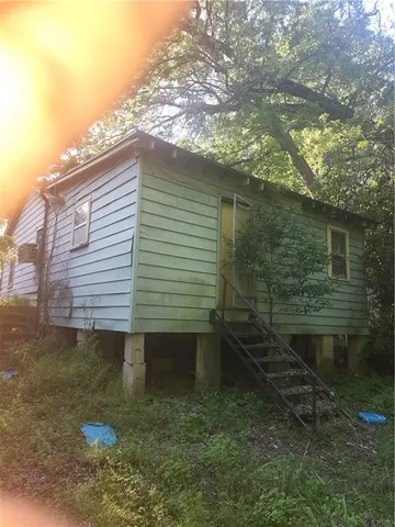 a view of a small house