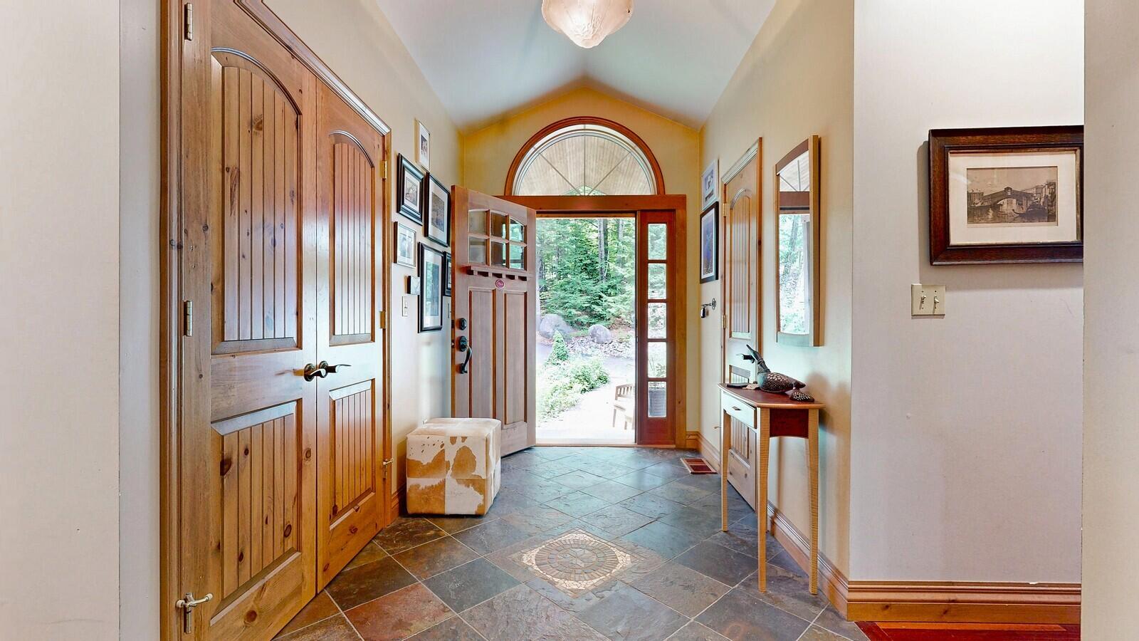 16 Knowles Point Road Bridgton, ME 04009 - Photo 57 of 158 1st Floor Entrance Hall & Half Bath