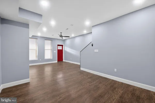 a view of empty room