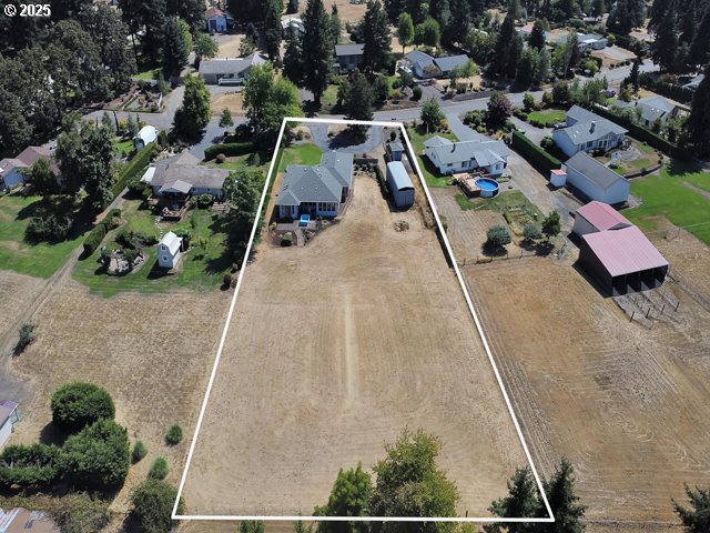 6593 Rippling Brook Drive Southeast Salem, OR 97317 - Photo 42 of 48 an aerial view of a large parking space