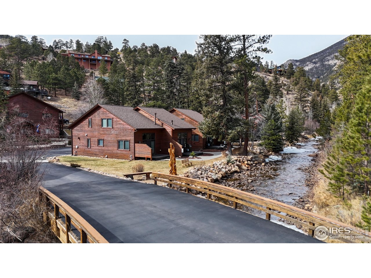 2120 Fall River Road, Unit 2 Estes Park, CO 80517 - Photo 30 of 39 a picture of a city view