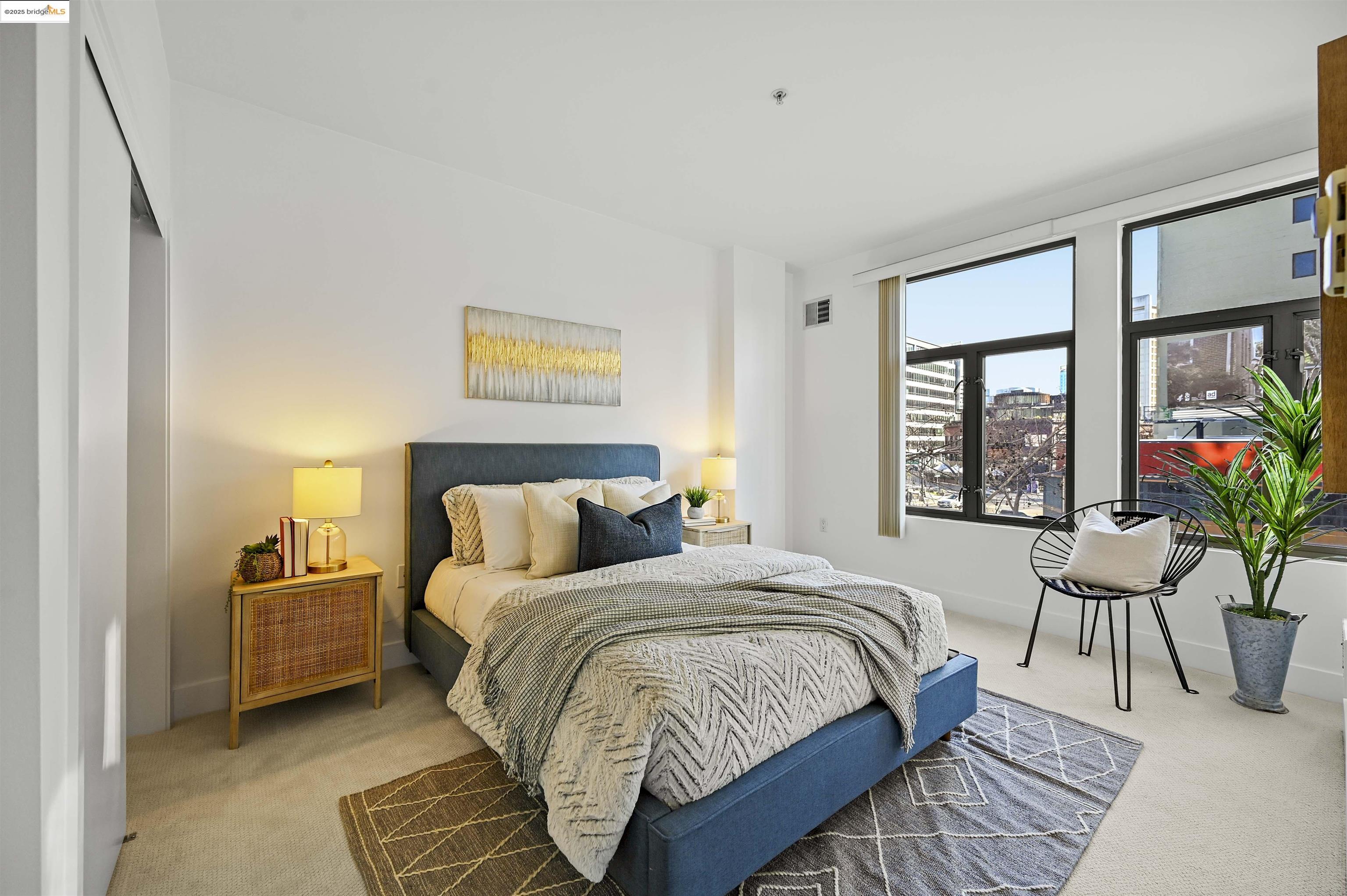 438 West Grand Avenue, Unit 422 Oakland, CA 94612 - Photo 33 of 52 Bedroom with carpet and baseboards