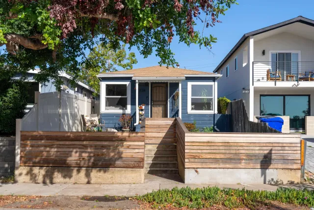 a view of a house with street